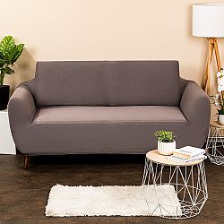 4Home Multielastický poťah na dvojkreslo Comfort sivá, 140 - 180 cm