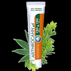 Annabis Arthrocann gél na kĺby, svaly, šľachy CBD+CBG 75 ml