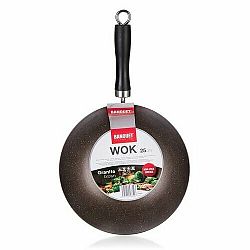 Banquet Panvica WOK GRANITE Brown, 25 cm