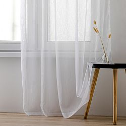 Homede Záclona Kresz Wave Tape, biela, 280 x 175 cm