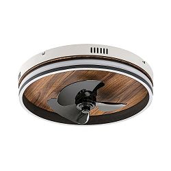 Rabalux 71016 stropný ventilátor s LED svetlomFaustine, čierna