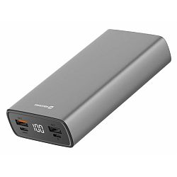 SWISSTEN Power Banka 20000 mAh, sivá